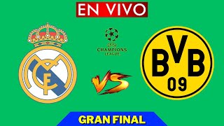 REAL MADRID VS BORUSSIA DORTMUND EN VIVO  FINAL EUFA CHAMPIONS LEAGUE 2024  HORARIO Y DONDE VER [upl. by Annauqahs]