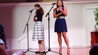 quotWhat is this Feelingquot Wicked Broadway Musical Duet Singers Jenna amp Ashley Singing [upl. by Derian675]