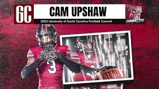 Meet South Carolina Football 2023 DB commit  Cam Upshaw [upl. by Eanod]