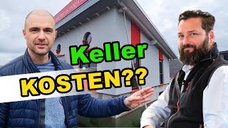 Was kostet ein Keller Was kostet ein Fertighaus mit Glatthaar Keller Wohnkeller und Nutzkeller [upl. by Jen186]