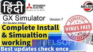 gx simulator download gx developer simulator mitsubishi gx developer simulator tutorial [upl. by Aruabea]