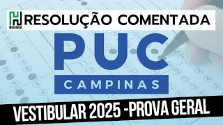 RESOLUÇÃO PUC CAMPINAS 2025  HISTÓRIA Gabarito Comentado [upl. by Arnulfo]