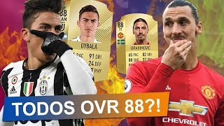 FIFA 18  Dybala Ibra Thiago Silva Ratings CONFIRMADOS 3021 [upl. by Omik931]