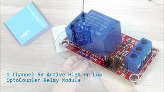 Configurable Active High or Low Relay Module with optoisolated input [upl. by Rollet]