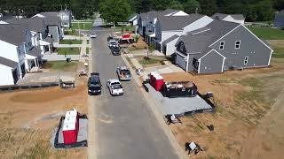 Tanglewood East by True Homes  Angier NC  Aerial Video [upl. by Yahsan]