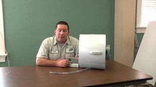 How to Change Your Aprilaire Humidifiers Water Panel Jerry Kelly HVAC [upl. by Weissman]