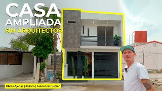 REMODELÓ su CASA de INTERÉS SOCIAL sin ayuda de ARQUITECTOS [upl. by Hippel]