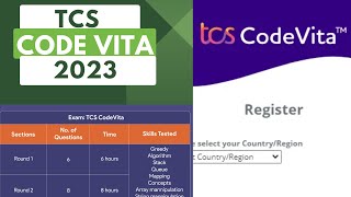 TCS Codevita 2023 Registration Process [upl. by Spencer]