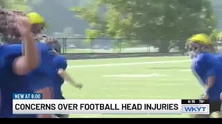 Guardian caps A new defense against football head injuries [upl. by Euqenimod957]