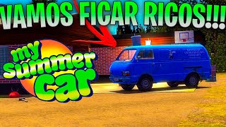 ESTAMOS NO CAMINHO DA RIQUEZA  My Summer Car  ep 64 [upl. by Jerrie]