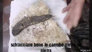 Come fare lo sciroppo di carrube ricetta pugliese [upl. by Maxa]