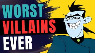 Top 10 Worst Cartoon Villains Ever  Cartoon Land TV [upl. by Reviel752]