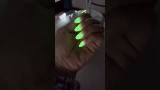 Uñas fosforescentes manicura nails manicurista [upl. by Fowle237]