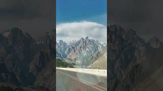 😎 karakoram highway 🛣️ mountains trending [upl. by Assenov]