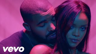 Rihanna  Work Explicit ft Drake Lyric Video [upl. by Creamer]