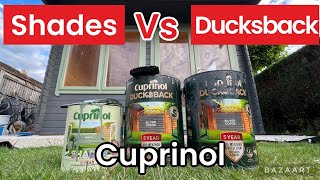 Cuprinol shades vs ducksback fence Paint what’s the difference [upl. by Embry]