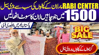 Tariq Road Rabi Center Lawn Dresses Sale Offer  Modern Dress Design  Female Dress  Market [upl. by Wenger659]