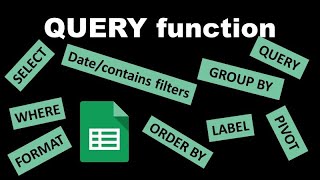 QUERY Complete guide Google Sheets most complex function [upl. by Atsilac]