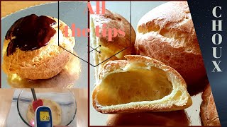 Profiteroles recipe with All the tips and tricks  RChefs Table [upl. by Lleinad]