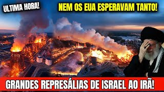 NEM OS EUA ESPERAVAM TANTO As represálias massivas de Israel contra as centrais do Irã [upl. by Narrat297]