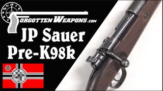 1930s German Rearmament JP Sauers PreK98k Rifle [upl. by Annahtur]