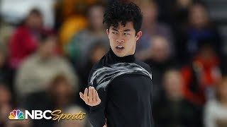 US Figure Skating Championship 2019 Nathan Chens gold medal free skate routine  NBC Sports [upl. by Adnohsat]