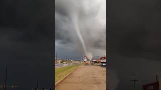 Andover Kansas Tornado Video 2  4292022 [upl. by Sauncho]