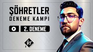 Şöhretler Kampı  Matematik Çözümleri  2Deneme  5li TYT Deneme Krakademi [upl. by Shalom]