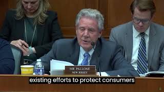 Pallone Remarks at Hearing on AI’s Power to Enhance American Communications Networks [upl. by Yared]