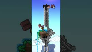 Quick quotBuster Swordquot Building Tips in Terraria ⚔️ terraria [upl. by Ayaet757]