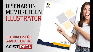 Cómo crear o diseñar una hoja membretada o Membrete en illustrator 2021 [upl. by Eibrik]