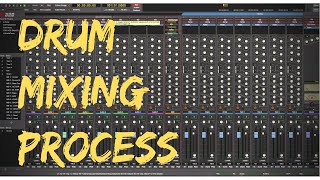 Mixing Drums in Harrison Mixbus 32c [upl. by Emsmus]