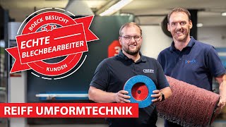 Reiff Umformtechnik  Echte Blechbearbeiter  boeck zu Besuch bei Kunden [upl. by Grekin]