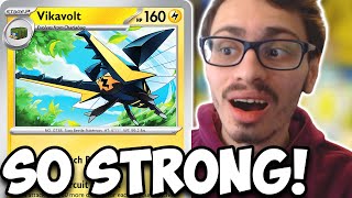 This New Vikavolt Is STRONG When You Stack Charjabugs In Play Temporal Forces PTCGL [upl. by Paco703]