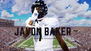 Javon Baker  Big 12 Leading Receiver  2023 Season Highlights [upl. by Retluoc]