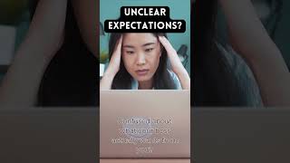 Dont Know Whats Expected of You careercoach [upl. by Livingston]