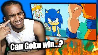 Sonic and Tails surprisingly make a COLD Rap Duo Sonic vs Goku Rap Battle Reaction from SSJ9k [upl. by Inattyrb497]