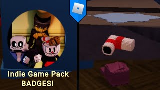 HOW TO GET Indie Game Pack BADGES Another Friday Night Funk Game ROBLOX [upl. by Cedric]