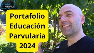 Portafolio Docente Educación Parvularia 2024 [upl. by Eittod]