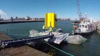 Laminaria Wave Energy Launch in ostend [upl. by Lig]