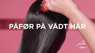 ELVITAL Dream Length 8 Second Wonder Water  Hvordan bruger man det  Tutorial  LOréal Paris [upl. by Mayeda]