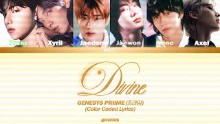 PRIIME 프라임 DIVINE Lyrics Color Coded Lyrics [upl. by Seidule]