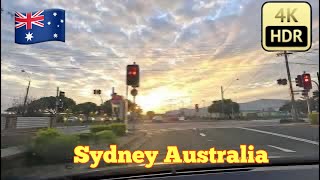 Australia Sydney4K City Driving Tour  From Rosebery NSW 2018 To Hillsdale NSW 2036 [upl. by Steffen509]