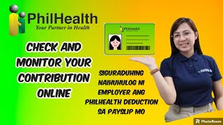 How to Check you Philhealth Contribution Online 2024 [upl. by Iot]