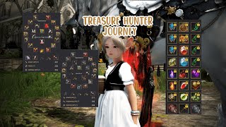 TREASURE HUNTER JOURNEY PEN Blackstar Treasure Deboreka Enhancing  BLACK DESERT ONLINE SEA [upl. by Hcirteid35]