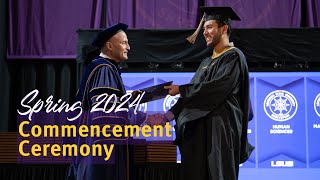 LSUS Spring Commencement 2024 10am [upl. by Agnimod]