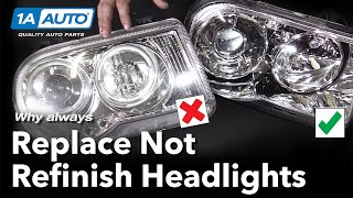 Why you Should Replace Not Restore Headlights [upl. by Wamsley352]