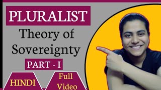 Pluralistic Theory of Sovereignty Part  I  Pluralistic Theory Kya Hai  Meaning  Criticisms Hindi [upl. by Docilla]