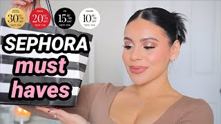 Sephora Savings Event Recommendations 😍 Full Face Must Haves [upl. by Irolam]