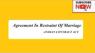 Agreement In Restraint Of Marriage 345000திருமணத்தை கட்டுப்படுத்துவதில் ஒப்பந்தம்TAMIL SATTAM [upl. by Gretel355]